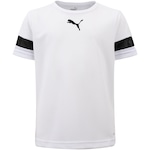 Camiseta Puma Team Rise - Juvenil BRANCO