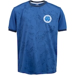 Camiseta do Cruzeiro 22 Infantil Braziline Building AZUL