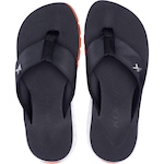 Chinelo Kenner Rakka U1 - Adulto PRETO/LARANJA ESC