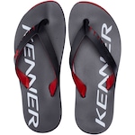 Chinelo Kenner Red High - Masculino PRETO/VERMELHO