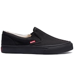 Tênis Redley Originals Slip On Monocromo - Masculino PRETO