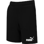 Bermuda Infantil Puma Essential Sweat PRETO