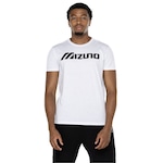 Camiseta Mizuno Manga Curta Big Logo - Masculina BRANCO