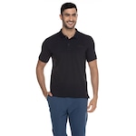 Camisa Polo Fila Manga Curta Essencial Slim - Masculina PRETO