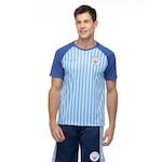 Camiseta Manchester City Masculina Triplice Coroa AZUL CLARO