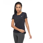 Camiseta Mizuno Manga Curta com Proteção UV FC - Feminina PRETO