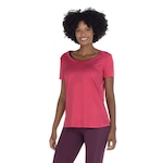 Camiseta Mizuno Manga Curta Soul Fit - Feminina ROSA