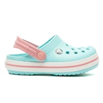 Sandália Crocs Crocband Clog T - Júnior AZUL/BRANCO