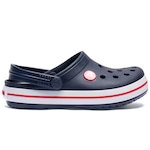 Sandália Crocs Júnior Crocband Clog T AZUL ESC/VERMELHO