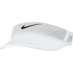 Viseira Nike Aero Dri-Fit Run Visor - Adulto BRANCO/PRETO