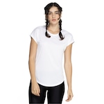 Camiseta Mizuno Manga Curta Spark New - Feminina BRANCO