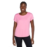 Camiseta Mizuno Manga Curta Spark New - Feminina ROSA