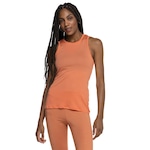 Camiseta Regata Feminina Lauf  Basic Color LARANJA