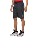 Bermuda Masculina NBA Logoman CINZA