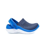 Sandália Crocs Infantil Literide Clog T AZUL ESC/AZUL CLA