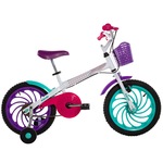 Bicicleta Infantil Aro 16 Caloi Ceci - Freios Cantilever e Tambor BRANCO