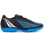 Chuteira Society Penalty Lider Y-3 - Adulto PRETO/AZUL