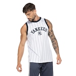 Camiseta Regata Masculina MBL New York Yankees N.E Core BRANCO