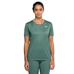 Camiseta Feminina Nike Manga Curta Tee Rlgd Lb VERDE ESCURO