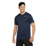 Camiseta Masculina Nike Dri-Fit Manga Curta M180RLGD RE AZUL ESCURO