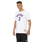 Camiseta New York Knicks Estampada Mitchel & Ness - Masculina BRANCO