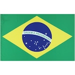 Bandeira do Brasil Print Mix 1.38 X 86 cm VERDE/AMARELO