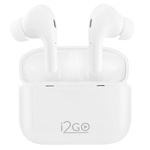 Fone de Ouvido Bluetooth I2Go Air Buds Go Sem Fio TWS BRANCO