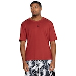 Camiseta Masculina Nike Jordan Dri-Fit Sprt SS Top Vermelho/Preto