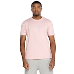 Camiseta New York Yankees MBL Exclusivo Manga Curta New Era - Masculina ROSA CLARO