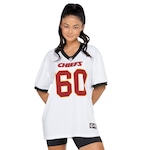 Camiseta do Kansas City Chiefs NFL New Era Unissex Jersey Core BRANCO