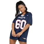 Camiseta do New England Patriots NFL New Era Unissex Jersey Core AZUL ESCURO