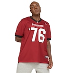 Camiseta do Tampa Bay Buccaneers NFL New Era Unissex Jersey Core VERMELHO