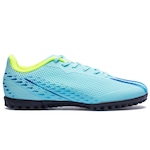 Chuteira Society adidas X Speedportal.4 - Adulto Verde Cla/Amarelo