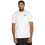 Camiseta Masculina Under Armour Manga Curta Basquete Exclamation Bball SS BRANCO/VERDE