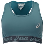 Top Fitness sem Bojo ASICS Média Sustentação Toya Run Basic - Adulto PETROLEO