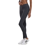 Calça Legging Feminina Oxer Campeão Slim Cós Baixo Média Compressão CINZA ESCURO