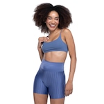 Top Fitness sem Bojo Oxer Baixa Sustentação Reversível Bicolor AZUL/VERDE CLA