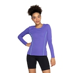 Camiseta Feminina Oxer Manga Longa Run ROXO