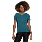 Camiseta Feminina Oxer Vivo Run VERDE ESC/VERDE CLA