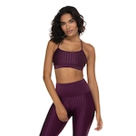 Top Fitness sem Bojo Oxer Baixa Sustentação New Zig II - Adulto ROXO