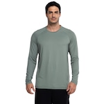 Camiseta Masculina Nord Manga Longa UV VERDE CLARO