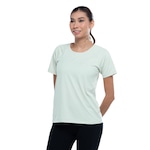 Camiseta Feminina Nord Manga Curta com Proteção Solar UV VERDE CLARO