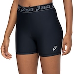 Bermuda Feminina ASICS com Proteção Solar Toya Run Basic PRETO