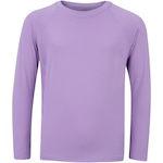 Camiseta Juvenil Oxer Manga Longa UV 50 Lilas