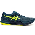 Tênis ASICS Gel-Resolution 9 Clay - Masculino Azul Esc/Amarelo