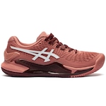 Tênis ASICS Gel-Resolution 9 Clay - Feminino VERMELHO/BRANCO