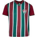 Camiseta do Fluminense Infantil Roleplay Braziline VINHO/VERDE