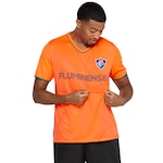 Camiseta do Fluminense Masculina Braziline Portals LARANJA