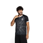 Camiseta do Atlético-MG Masculina Braziline Wemix PRETO