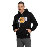 Blusão Los Angeles Lakers Masculino NBA com Capuz NB561 PRETO